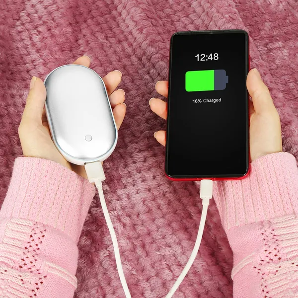 Portable Hand Warmer 5000mAh Power Bank Rechargeable - view 2