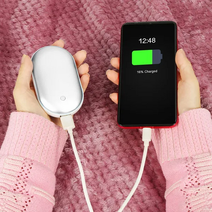 Portable Hand Warmer 5000mAh Power Bank Rechargeable - view 2