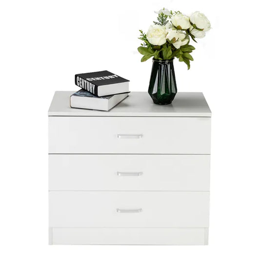 Wood Simple 3-Drawer Dresser White - view 2