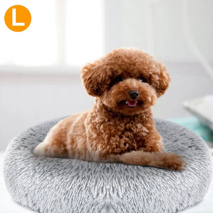 Pet Dog Bed Soft Warm Fleece Puppy Cat Bed Dog Cozy Nest Sofa Bed Cushion L Size - view 4