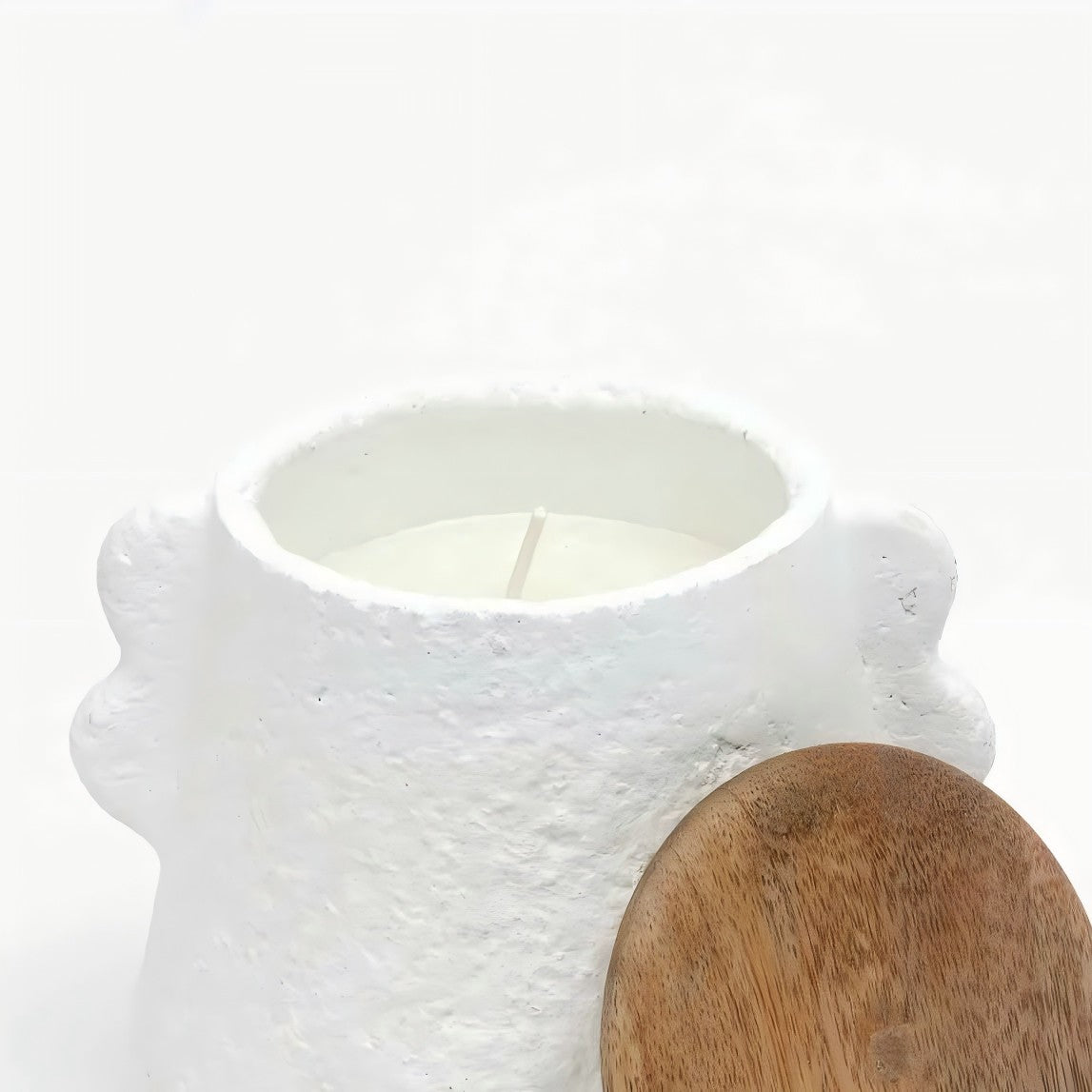 Jar Candle Ecomix Wax Fill With Wooden Lid - Mimosa 8oz - view 4
