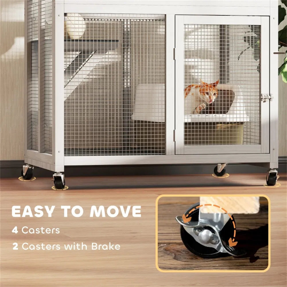 Pet Stairs/Cat Climbing Tower/Cat House - view 4
