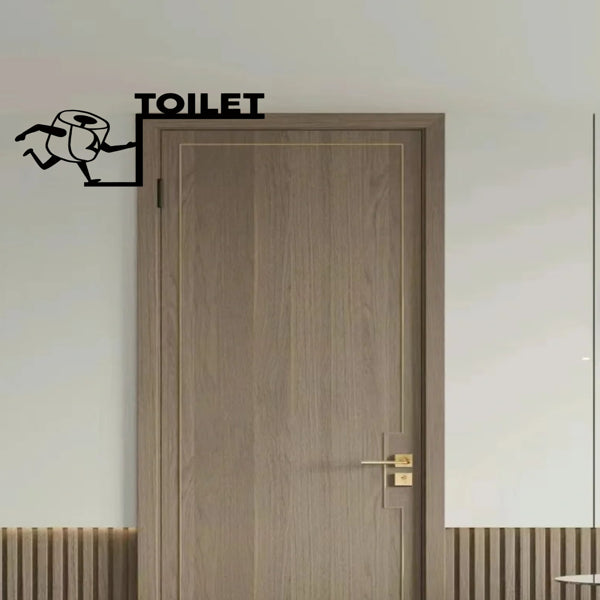 Retro Iron Bathroom Wall Art Funny Quote Sign Home Decor Gift