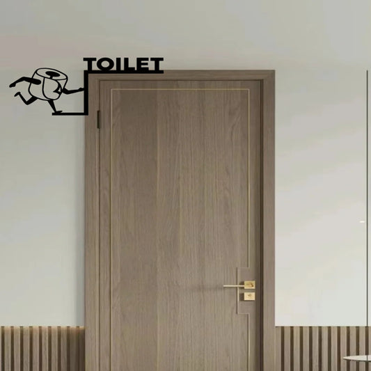 Retro Iron Bathroom Wall Art Funny Quote Sign Home Decor Gift