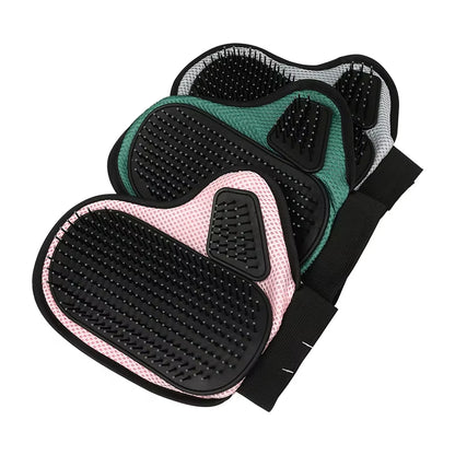 Cat Hair Removal Glove Pet Supplies Bath Massage Jerking Gloves Cat Dog Massage Bathing Cleaning Grooming Supplies - view 9