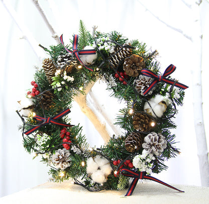 30cm 40cm Christmas Wreath Ornaments Christmas Wreath - view 4