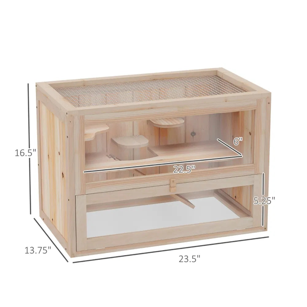 Wooden Hamster Cage - view 4