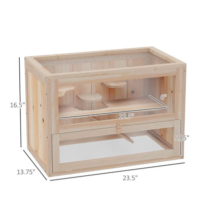 Wooden Hamster Cage - view 4