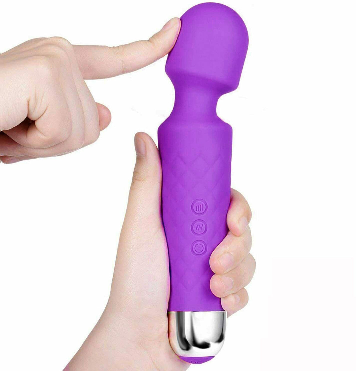 Magic Massage Wand Muscle Relaxation Massager 20 Speed Vibrating Full Body Therapy Motor Vibration - view 2