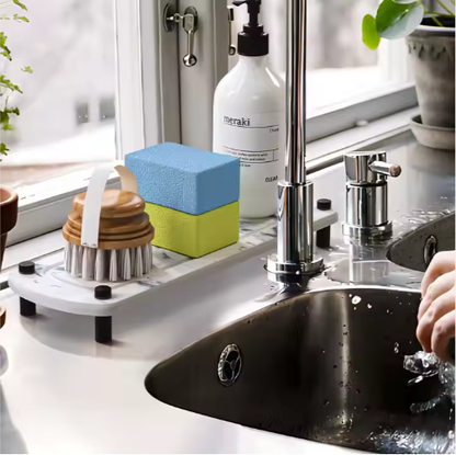 Diatomaceous Earth Sink Tray Stone Home Sink Caddy Kitchen Bathroom Instant Dry Sink Organizer - view 5