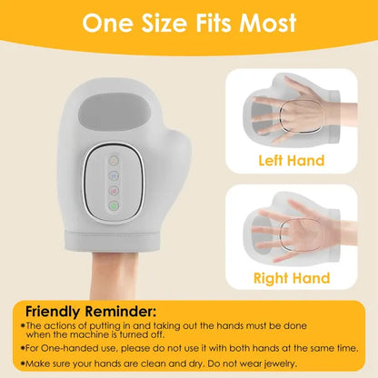 Cordless Hand Massager With 14 Airbags, 3 Massage Modes 5 Intensity Levels 3 Heat Levels For Arthritis Carpal Tunnel - view 3