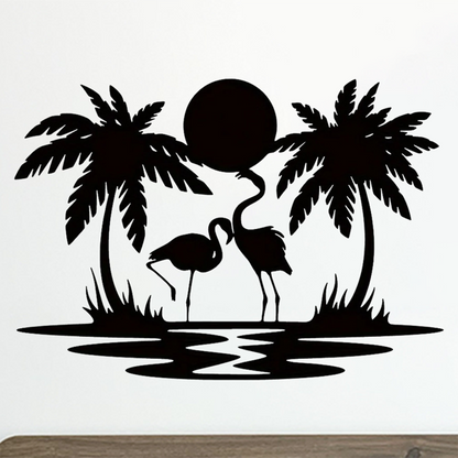 Elegant Metal Swan Sculpture Living Room Bedroom Decor Gift