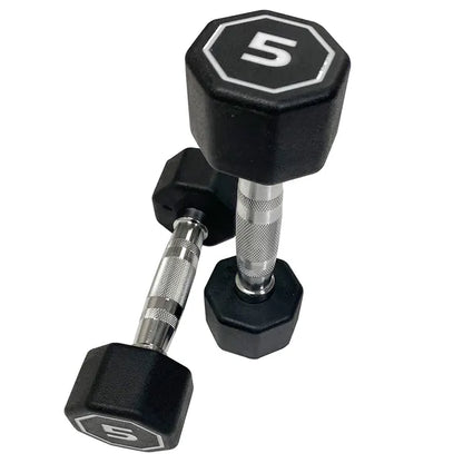 Premium Octagonal Dumbbell, Large Numbers, Hard Chrome Plated Handle Dumbbells To Assist With Push-Ups
