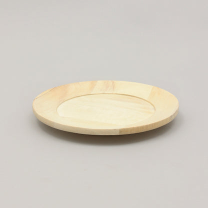 Handcrafted Wood Charger Plate Wooden Dinning Placemat Artisan Wood Tableware - view 9