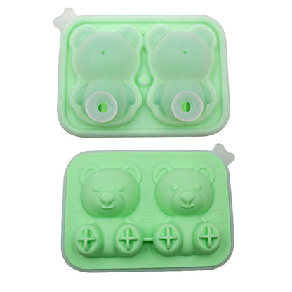 Bear Ice Cube Molded Silicone Ice Tray - view 10