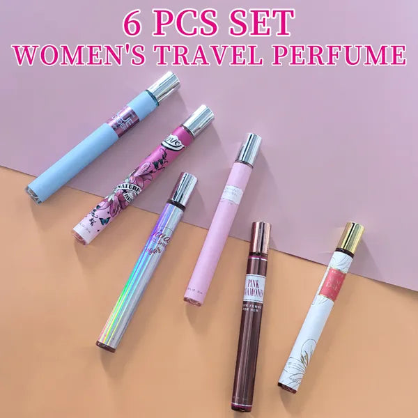 6pcs Travel Set, Women'S Eau De Parfuma Spray, Long Lasting Fragrance, 6 Different Flavor, Perfect For Holiday Gifts - view 7