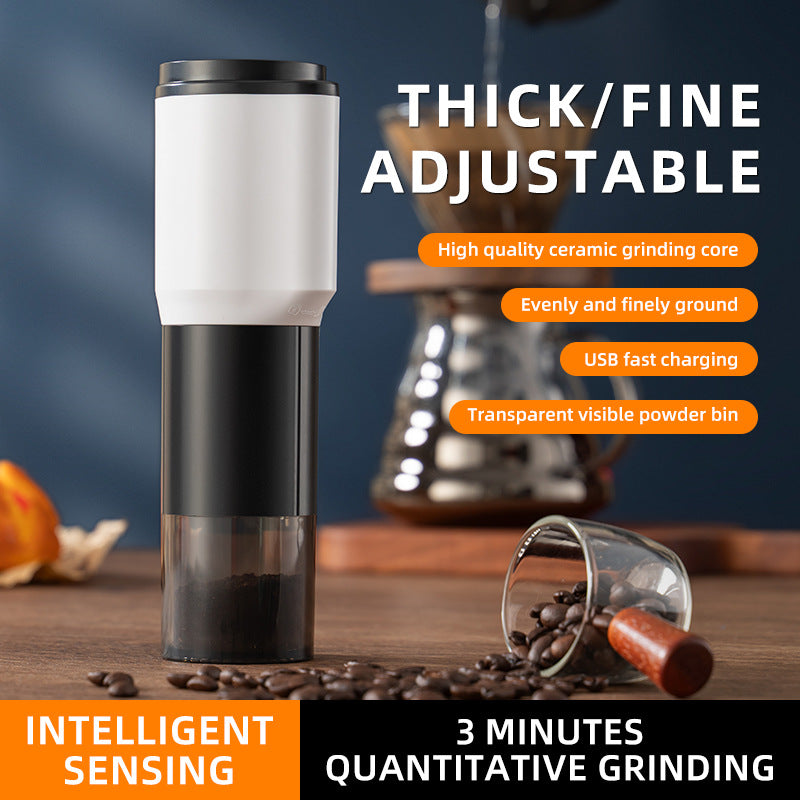 Electric Rechargeable Intelligent Timing American Coffee Coffee Grinder Grinder - view 2
