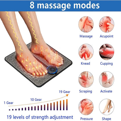 EMS Foot Massager Leg Electric Deep Reshaping Kneading Muscle Pain Relax Machine - view 2