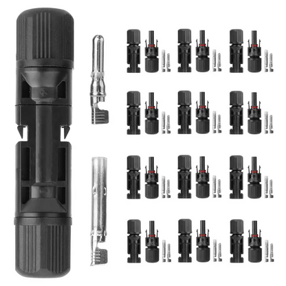 10 Pairs Solar Panel Connectors Solar Wire Adapter Male Female IP67