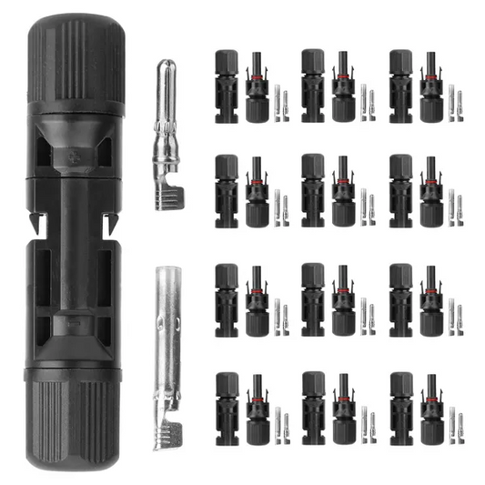 10 Pairs Solar Panel Connectors Solar Wire Adapter Male Female IP67