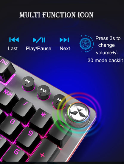 Wolftu G900 mechanical keyboard - view 4