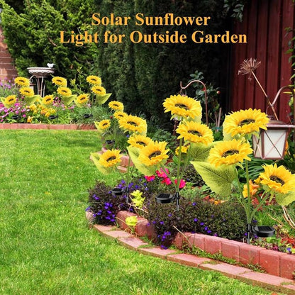 Solar LED Sunflower Garden Lights - view 4