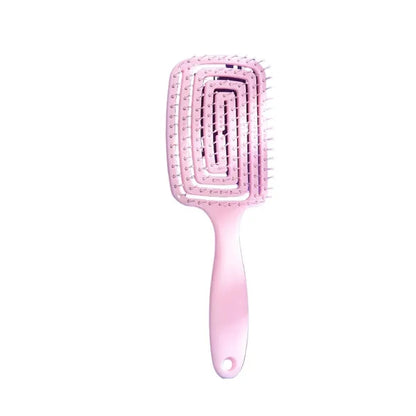Purple 1 PCS Curl Hair Brush, Curly Defining Brush, Vented Hair Brush For Shaping