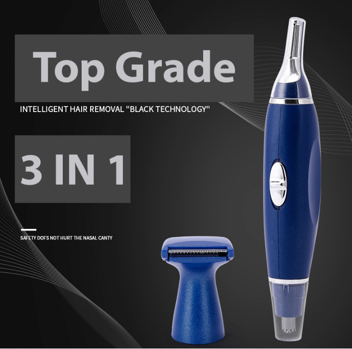 Electric Ear Beard Nose Hair Trimmer Eyebrow Mustache Remover Shaver Clipper New - view 4