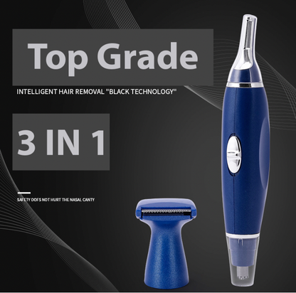Electric Ear Beard Nose Hair Trimmer Eyebrow Mustache Remover Shaver Clipper New - view 4