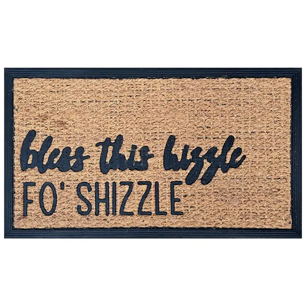 Funny Coir Doormat Hello There Welcome Front Porch Decor Doormat For The Entrance Way Outdoor With Heavy-Duty Non Slip