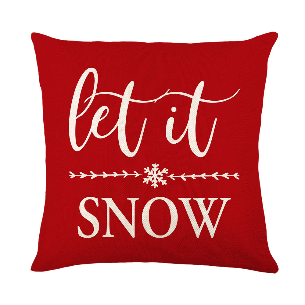 Christmas Pillow Cover Festive Linen - view 9