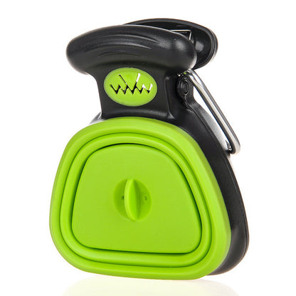 Dog Pet Travel Foldable Pooper Scooper With 1 Roll Decomposable bags Poop Scoop Clean Pick Up Excreta Cleaner Epacket - view 8