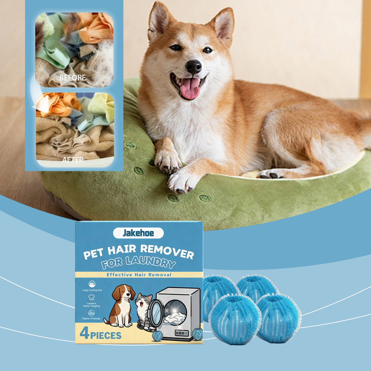 Pet Hair Remover 4pcs Box - view 2