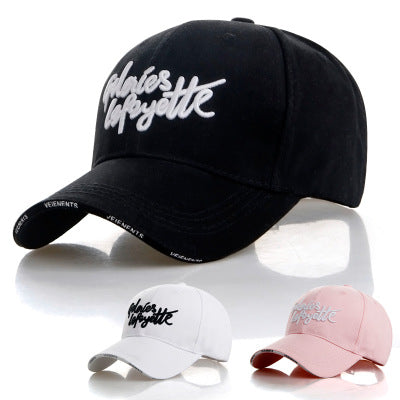 Alphabet Baseball Cap Visor Cap