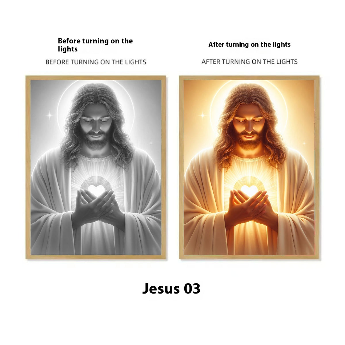Lights, Picture Frames, Jesus Decorations, Crosses, Redeeming Angels - view 2