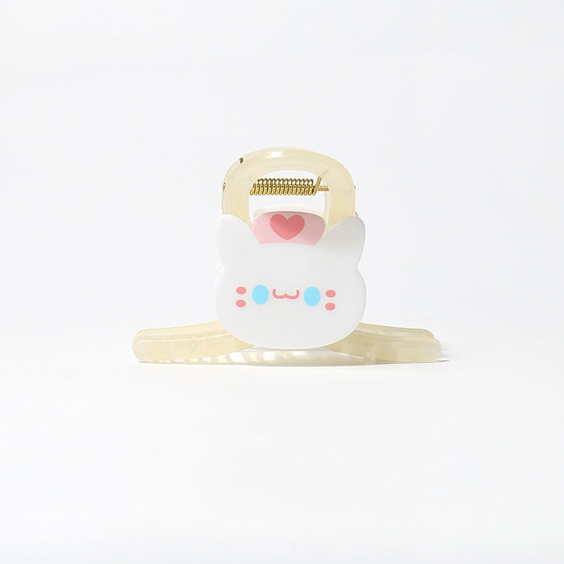 Milk White Cute Cat Claw Clip Girl Hair Accessory Hair Clip - view 4