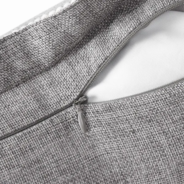 A Set Of Two-piece Retro Linen Trimmed Pillowcases - view 4