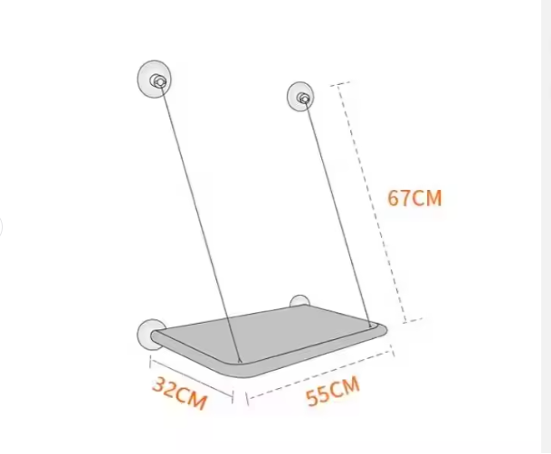 US LOCAL STOCK Hiphoppet Best Selling Washable Window-Mounted Sucker Cat Hammock Cat Nest Seat Elaxing Spot To Lounge