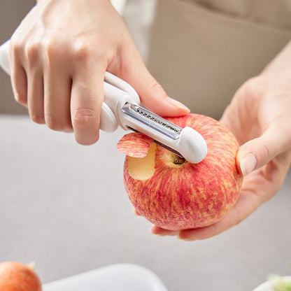 3 In 1 Multifunctional Rotary Paring Knife 360 Rotating Stainless Steel Peeler And Grater Kitchen Gadgets - view 4