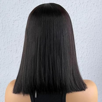 13x4 Lace Front Bob Wig, Straight Texture, Natural Color, Density - view 4