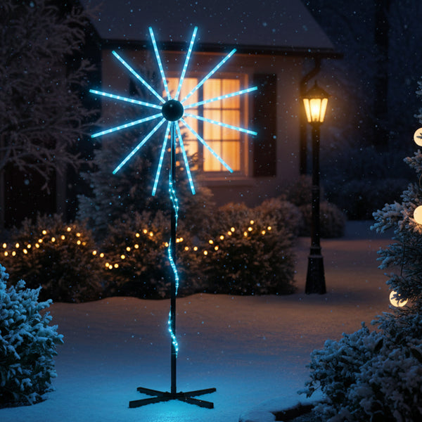 8.3FT Lighted Firework Light With Stand Christmas Decorations, Lighted Holiday Decor With 180 RGB LED Lights - view 7