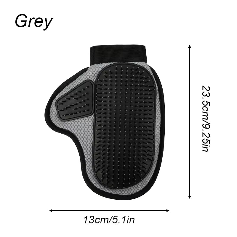 Cat Hair Removal Glove Pet Supplies Bath Massage Jerking Gloves Cat Dog Massage Bathing Cleaning Grooming Supplies - view 7