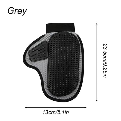 Cat Hair Removal Glove Pet Supplies Bath Massage Jerking Gloves Cat Dog Massage Bathing Cleaning Grooming Supplies - view 7