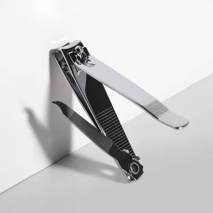 Stainless Steel Toenail Clipper With File, 5.51-Inch, 2-Piece