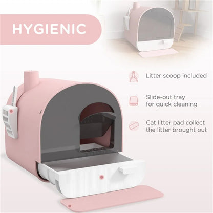 Fully Enclosed Cat Litter Box/Cat Litter Box - view 2