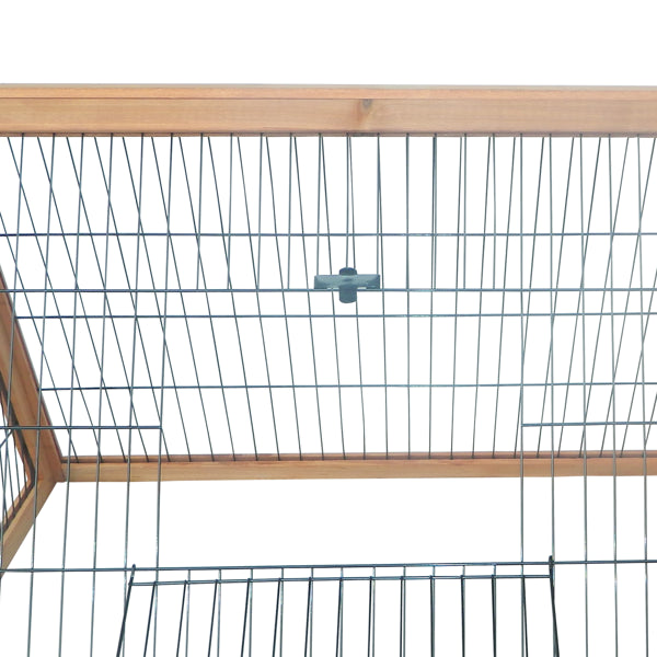Wooden Rabbit Cage - view 3