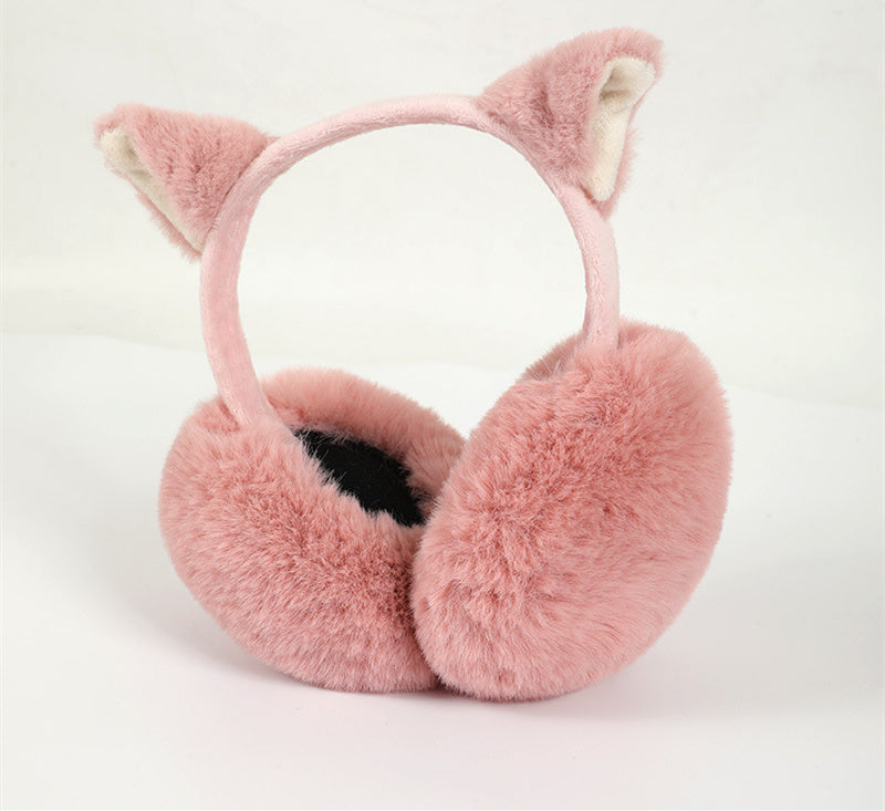 Winter Thickened Earmuffs To Keep Warm Plush Windproof Earmuffs - view 6
