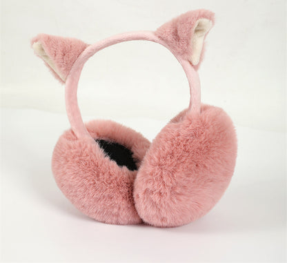 Winter Thickened Earmuffs To Keep Warm Plush Windproof Earmuffs - view 6