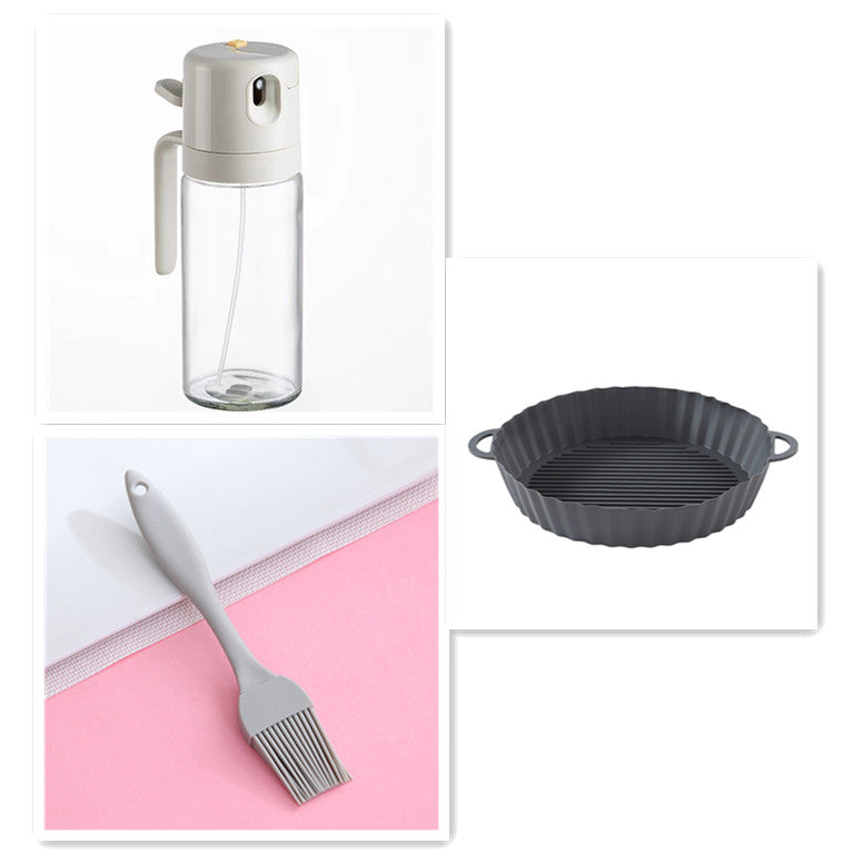 2 In 1 Oil Sprayer Bottle BBQ Cooking Oil Dispenser Olive Oil Pourers Sprayer Kitchen Baking Oil Mister Vinegar Bottle - view 9