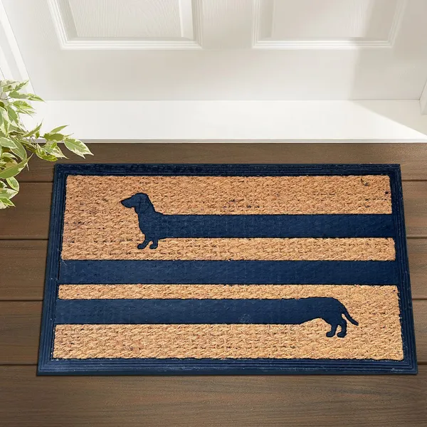 Funny Coir Doormat Hello There Welcome Front Porch Decor Doormat For The Entrance Way Outdoor With Heavy-Duty Non Slip - view 4